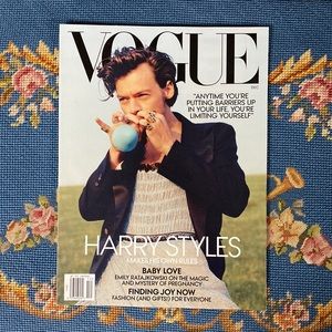 December 2020 Vogue With Harry Styles